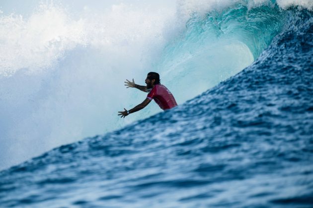 Filipe Toledo, Jogos Olímpicos 2024, Teahupoo, Taiti. Foto: ISA / Beatriz Ryder.