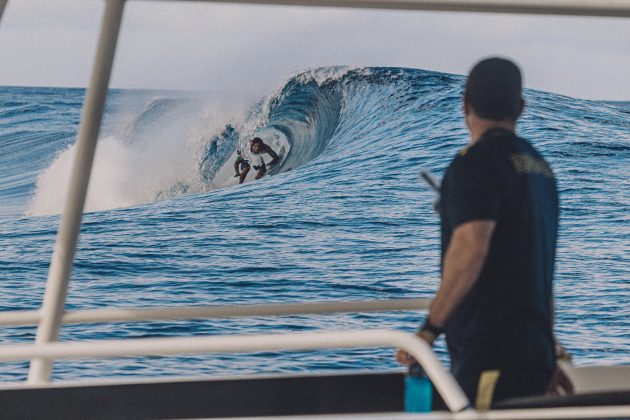 Filipe Toledo, Jogos Olímpicos 2024, Teahupoo, Taiti. Foto: ISA / Pablo Franco.