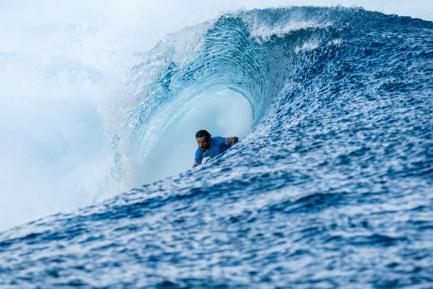 Filipe Toledo, Jogos Olímpicos 2024, Teahupoo, Taiti. Foto: ISA / Jimenez.