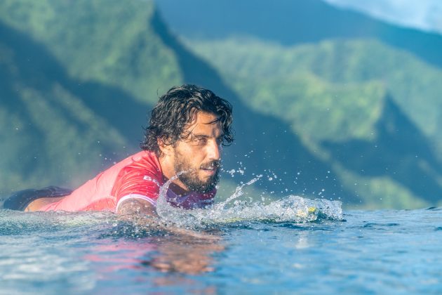 Filipe Toledo, Jogos Olímpicos 2024, Teahupoo, Taiti. Foto: ISA / Tim Mckenna.