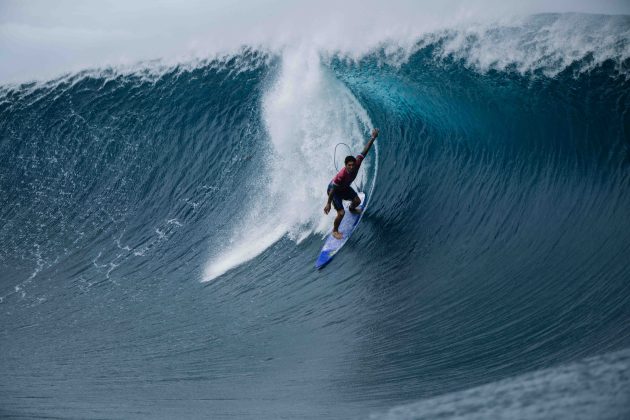 Gabriel Medina, Jogos Olímpicos 2024, Teahupoo, Taiti. Foto: ISA / Beatriz Ryder.