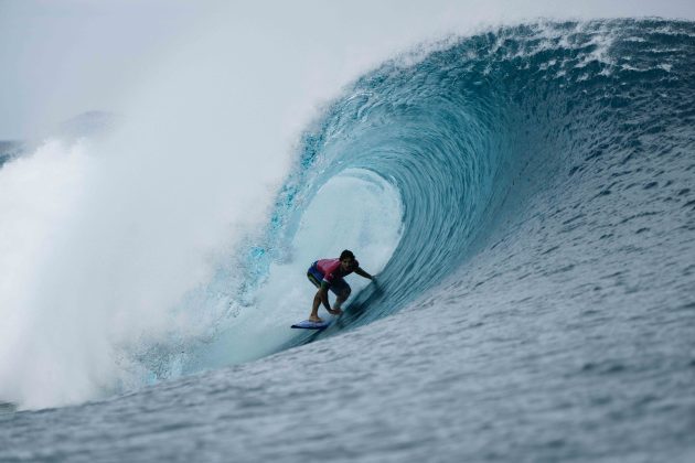 Gabriel Medina, Jogos Olímpicos 2024, Teahupoo, Taiti. Foto: ISA / Beatriz Ryder.