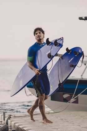 Gabriel Medina, Jogos Olímpicos 2024, Teahupoo, Taiti. Foto: ISA / Pablo Franco.