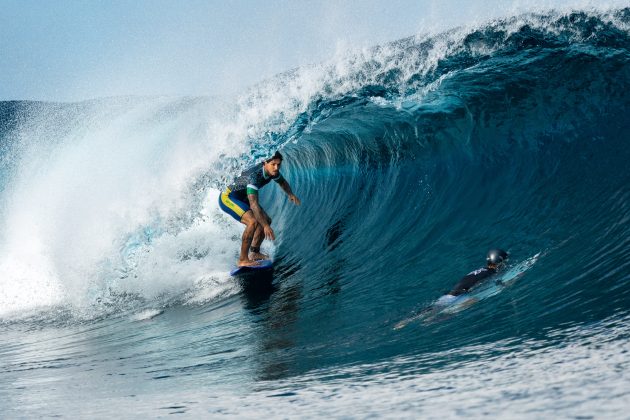 Gabriel Medina, Jogos Olímpicos 2024, Teahupoo, Taiti. Foto: ISA / Jimenez.