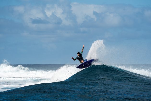 Gabriel Medina, Jogos Olímpicos 2024, Teahupoo, Taiti. Foto: ISA / Jimenez.