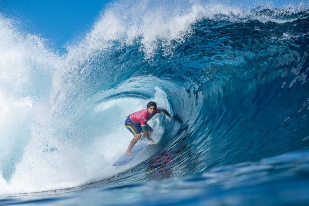 Gabriel Medina, Jogos Olímpicos 2024, Teahupoo, Taiti. Foto: ISA / Tim Mckenna.