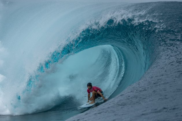 João Chianca, Jogos Olímpicos 2024, Teahupoo, Taiti. Foto: ISA / Tim Mckenna.