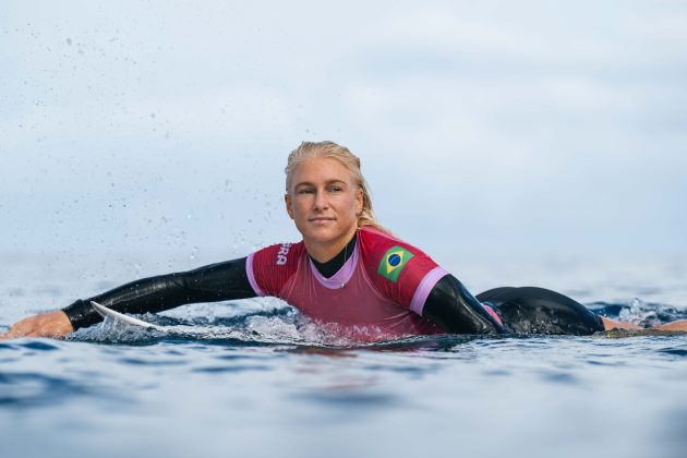 Tatiana Weston-Webb, Jogos Olímpicos 2024, Teahupoo, Taiti. Foto: ISA / Beatriz Ryder.