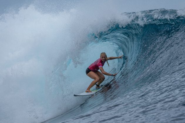 Tatiana Weston-Webb, Jogos Olímpicos 2024, Teahupoo, Taiti. Foto: ISA / Pablo Franco.