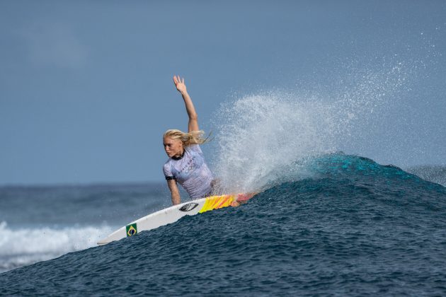 Tatiana Weston-Webb, Jogos Olímpicos 2024, Teahupoo, Taiti. Foto: ISA / Tim Mckenna.