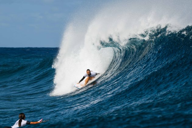 Johanne Defay, Jogos Olímpicos 2024, Teahupoo, Taiti. Foto: ISA / Beatriz Ryder.