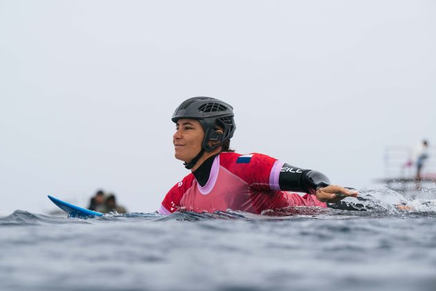 Johanne Defay, Jogos Olímpicos 2024, Teahupoo, Taiti. Foto: ISA / Beatriz Ryder.