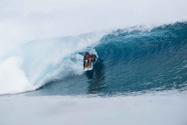 Johanne Defay, Jogos Olímpicos 2024, Teahupoo, Taiti. Foto: ISA / Beatriz Ryder.