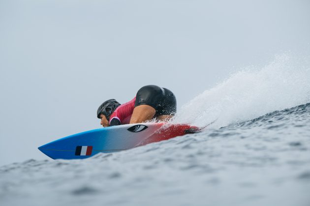 Johanne Defay, Jogos Olímpicos 2024, Teahupoo, Taiti. Foto: ISA / Beatriz Ryder.