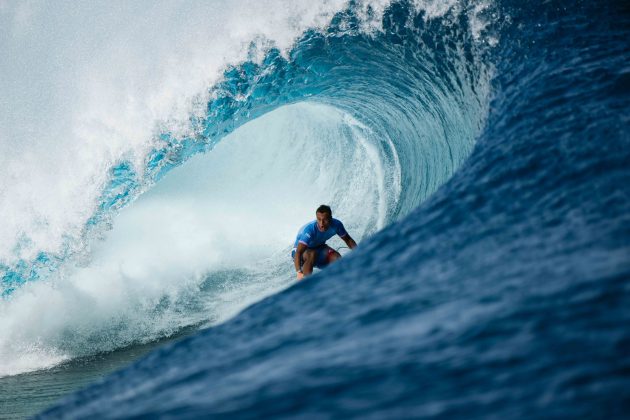 Kauli Vaast, Jogos Olímpicos 2024, Teahupoo, Taiti. Foto: ISA / Beatriz Ryder.