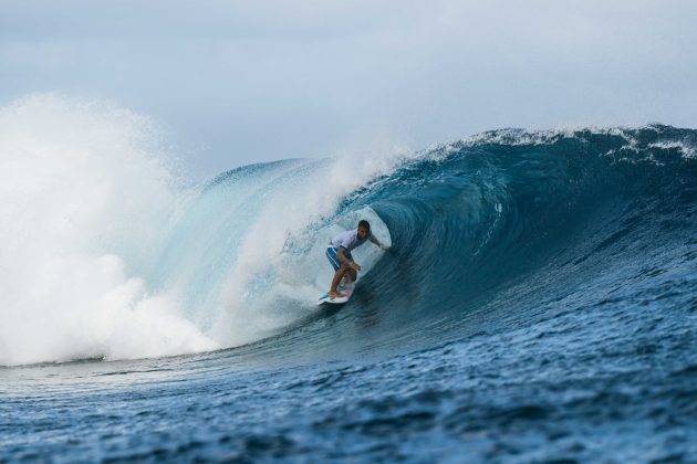 Kauli Vaast, Jogos Olímpicos 2024, Teahupoo, Taiti. Foto: ISA / Beatriz Ryder.