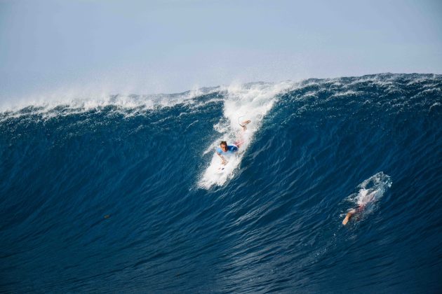 Kauli Vaast, Jogos Olímpicos 2024, Teahupoo, Taiti. Foto: ISA / Beatriz Ryder.