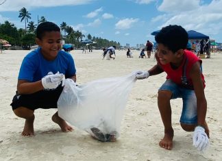 Enseada recebe ação ambiental