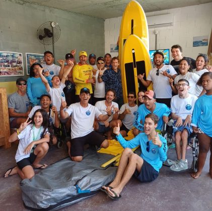 Associação de Surf Adaptado de Saquarema, Rio de Janeiro (RJ). Foto: Arquivo pessoal.