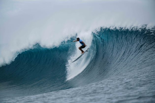 Kanoa Igarashi, Jogos Olímpicos 2024, Teahupoo, Taiti. Foto: ISA / Beatriz Ryder.