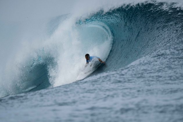 Kanoa Igarashi, Jogos Olímpicos 2024, Teahupoo, Taiti. Foto: ISA / Beatriz Ryder.