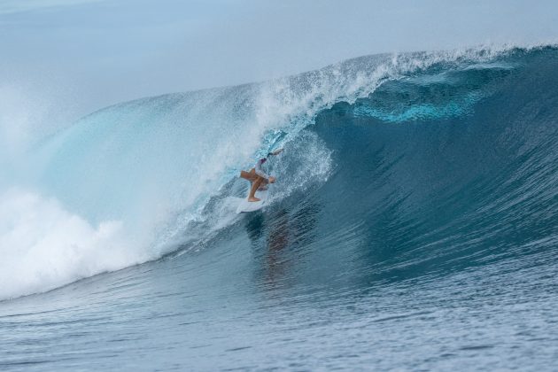 Shino Matsuda, Jogos Olímpicos 2024, Teahupoo, Taiti. Foto: ISA / Tim Mckenna.