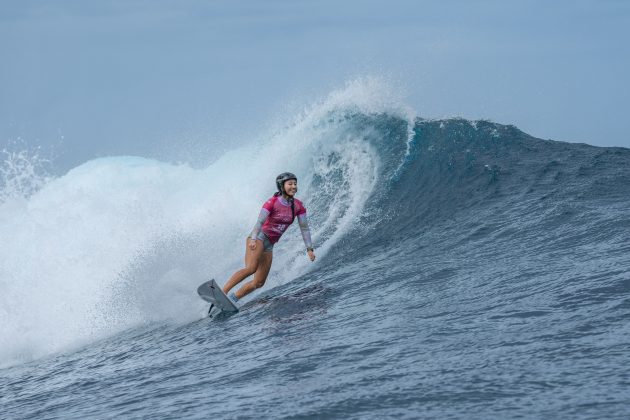 Shino Matsuda, Jogos Olímpicos 2024, Teahupoo, Taiti. Foto: ISA / Tim Mckenna.