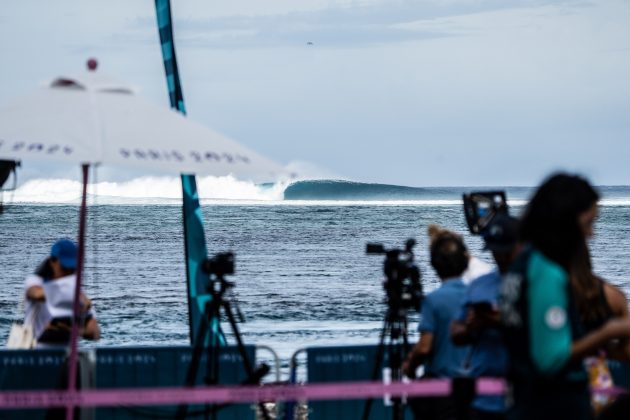 Jogos Olímpicos 2024, Teahupoo, Taiti. Foto: ISA / Tim Mckenna.