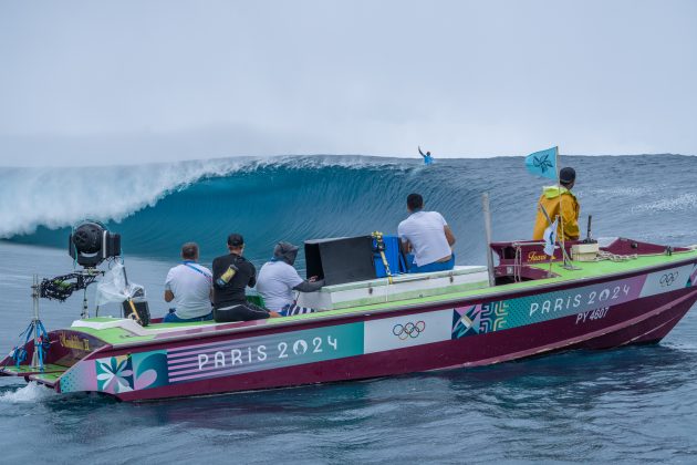 Jogos Olímpicos 2024, Teahupoo, Taiti. Foto: ISA / Tim Mckenna.