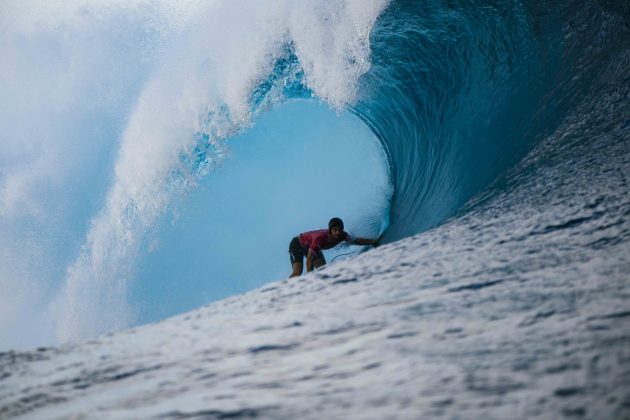 Alonso Correa, Jogos Olímpicos 2024, Teahupoo, Taiti. Foto: ISA / Beatriz Ryder.