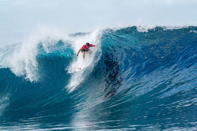 Alonso Correa, Jogos Olímpicos 2024, Teahupoo, Taiti. Foto: ISA / Jimenez.