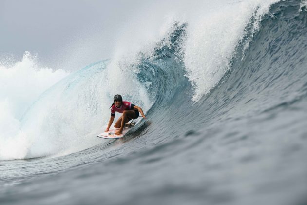 Sol Aguirre, Jogos Olímpicos 2024, Teahupoo, Taiti. Foto: ISA / Beatriz Ryder.