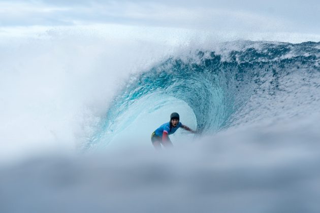 Teresa Bonvalot, Jogos Olímpicos 2024, Teahupoo, Taiti. Foto: ISA / Jimenez.