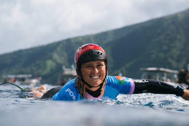 Yolanda Hopkins, Jogos Olímpicos 2024, Teahupoo, Taiti. Foto: ISA / Beatriz Ryder.