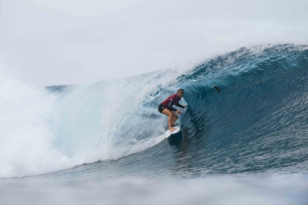 Sarah Baum, Jogos Olímpicos 2024, Teahupoo, Taiti. Foto: ISA / Beatriz Ryder.