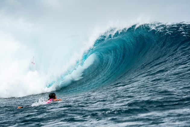 Jogos Olímpicos 2024, Teahupoo, Taiti. Foto: ISA / Jimenez.