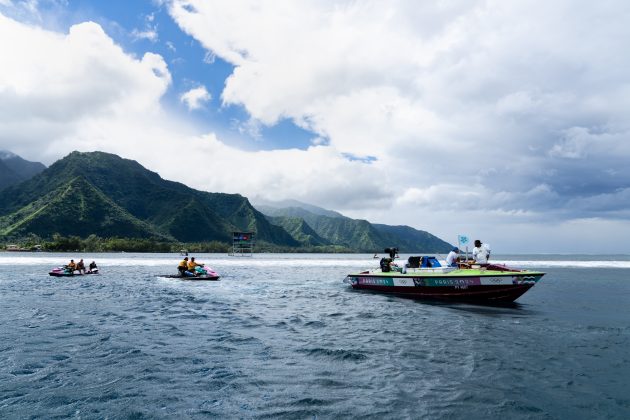 Jogos Olímpicos 2024, Teahupoo, Taiti. Foto: ISA / Jimenez.