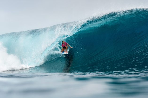 Carissa Moore, Jogos Olímpicos 2024, Teahupoo, Taiti. Foto: ISA / Jimenez.