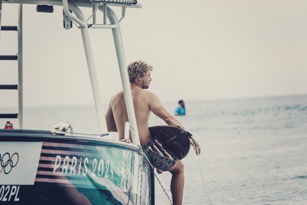 John John Florence, Jogos Olímpicos 2024, Teahupoo, Taiti. Foto: ISA / Pablo Franco.