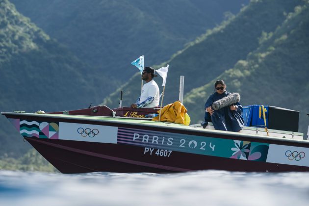 Jogos Olímpicos 2024, Teahupoo, Taiti. Foto: ISA / Beatriz Ryder.