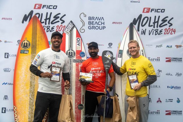 Premiação Sup Wave, Circuito Catarinense de Longboard 2024, Fico Molhes in Vibe, praia do Atalaia, Itajaí (SC). Foto: Rurik Drone.