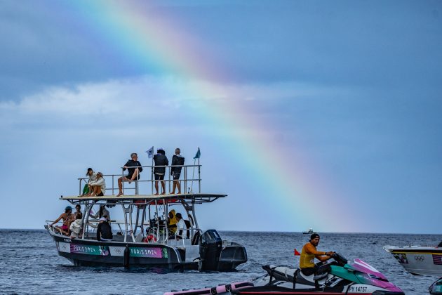 Jogos Olímpicos 2024, Teahupoo, Taiti. Foto: ISA / Beatriz Ryder.