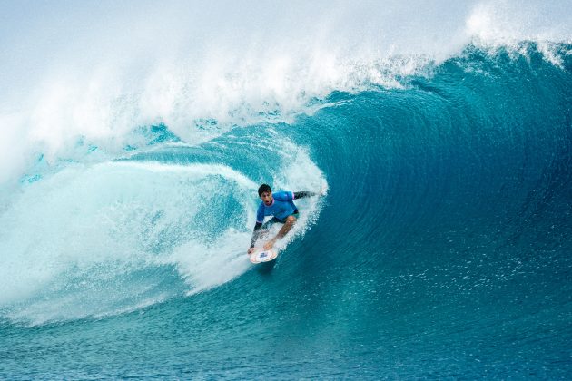 Jack Robinson, Jogos Olímpicos 2024, Teahupoo, Taiti. Foto: ISA / Jimenez.