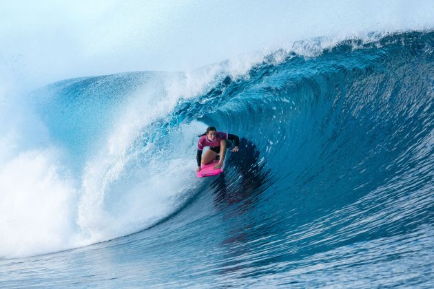 Tyler Wright, Jogos Olímpicos 2024, Teahupoo, Taiti. Foto: ISA / Jimenez.