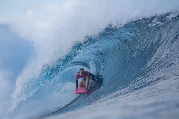 Tyler Wright, Jogos Olímpicos 2024, Teahupoo, Taiti. Foto: ISA / Tim Mckenna.