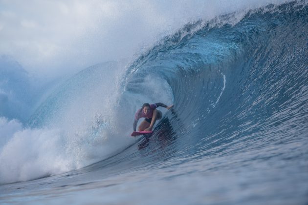 Tyler Wright, Jogos Olímpicos 2024, Teahupoo, Taiti. Foto: ISA / Tim Mckenna.