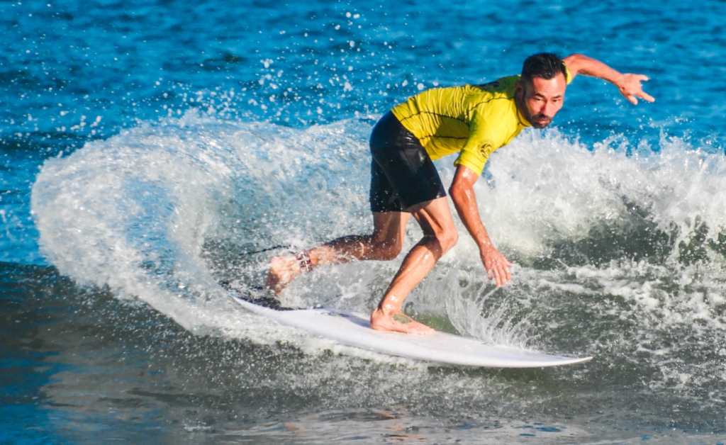 Akio Saito, atual campeão da categoria Master.