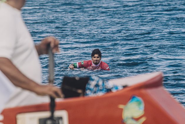 Gabriel Medina, Jogos Olímpicos 2024, Teahupoo, Taiti. Foto: ISA / Jimenez.