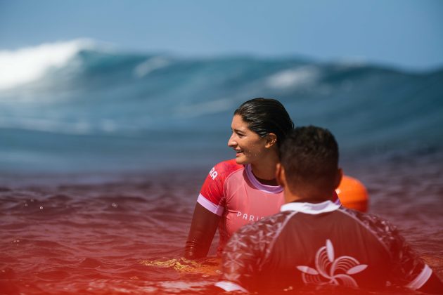 Luana Silva, Jogos Olímpicos 2024, Teahupoo, Taiti. Foto: ISA / Beatriz Ryder.