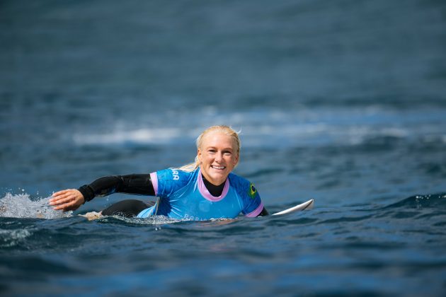 Tatiana Weston-Webb, Jogos Olímpicos 2024, Teahupoo, Taiti. Foto: ISA / Beatriz Ryder.